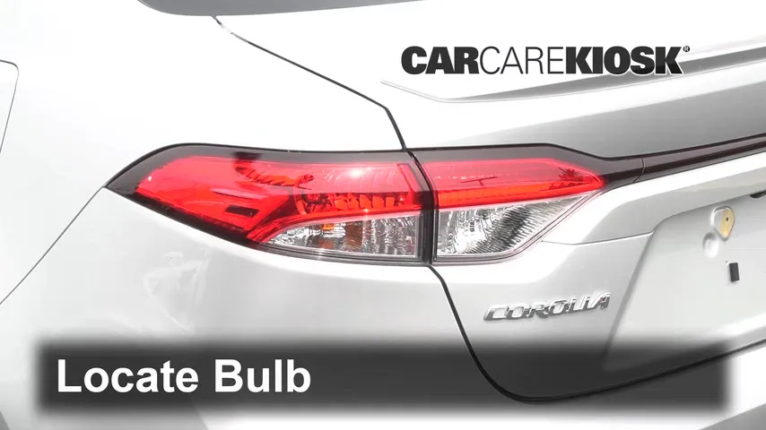 2023 Toyota Corolla Hybrid LE 1.8L 4 Cyl. FHEV Luces Luz de reversa (reemplazar foco)